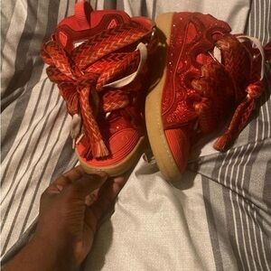 Im re selling designer shows and these are Lanvins, there are a size 10